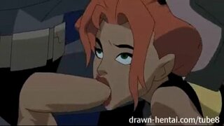 Batima e mulher Maravilha foda muller-aguia